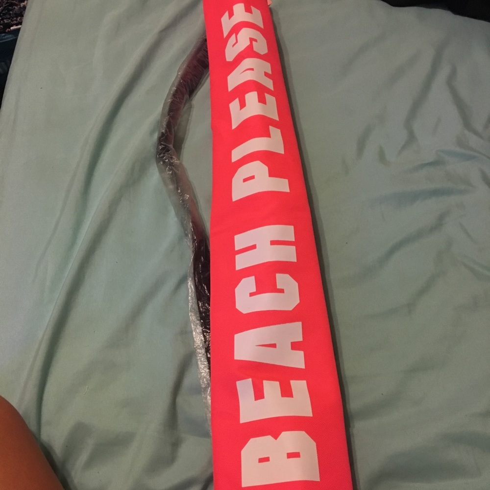 Pink cooler bag